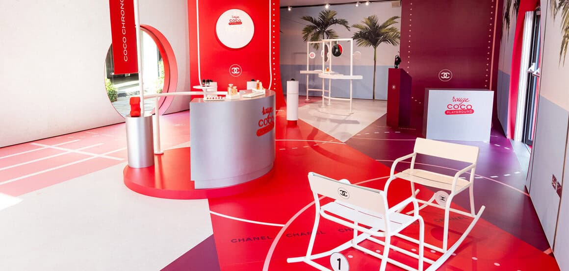 Ten's To Do: Visit Chanel's Rouge Coco Playground In Covent Garden